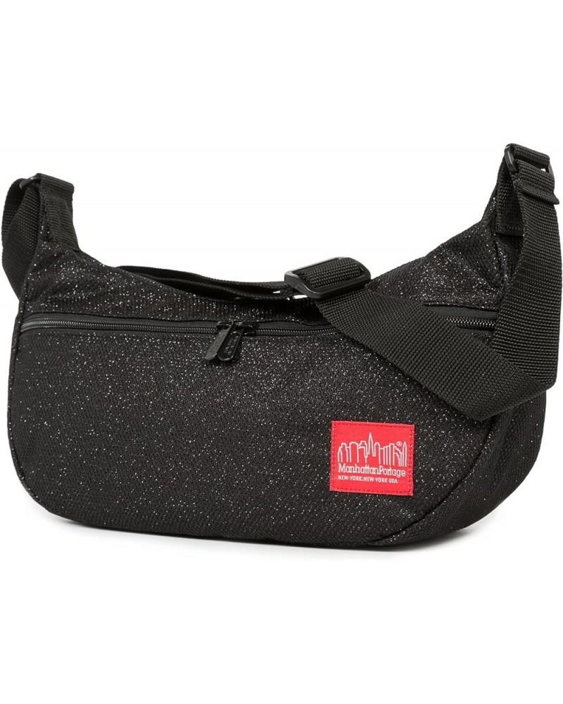 MIDNIGHT CRESCENT STREET SHOULDER BAG Black $40.70 Shoulder Bags