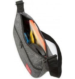 MIDNIGHT CRESCENT STREET SHOULDER BAG Black $40.70 Shoulder Bags