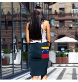 Venezuela Flag Women Cell Phone Purse Leather Shoulder Crossbody Bag Wallet Pouch $25.14 Shoulder Bags