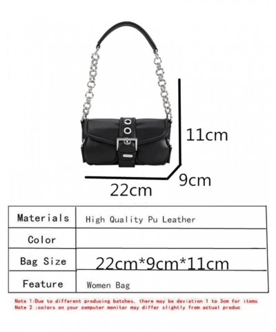 Vintage Square Armpit Bag Fashion Female PU Leather Women R Mini Handbag Vintage Shoulder Messenger Bag Black $15.69 Shoulder...