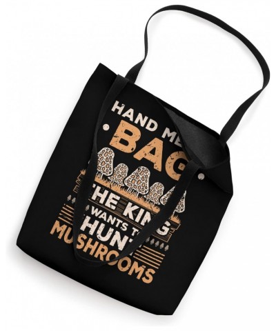 Mushroom King Morel Mushroom Tote Bag $15.65 Totes