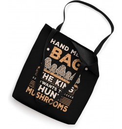 Mushroom King Morel Mushroom Tote Bag $15.65 Totes