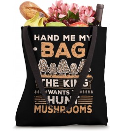 Mushroom King Morel Mushroom Tote Bag $15.65 Totes