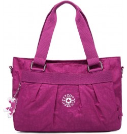 Women Fashion Tote Bag Shoulder Bags Nylon Casual Handbags for Lady. (Navy Blue) Fuchsia $17.14 Totes