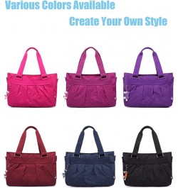 Women Fashion Tote Bag Shoulder Bags Nylon Casual Handbags for Lady. (Navy Blue) Fuchsia $17.14 Totes