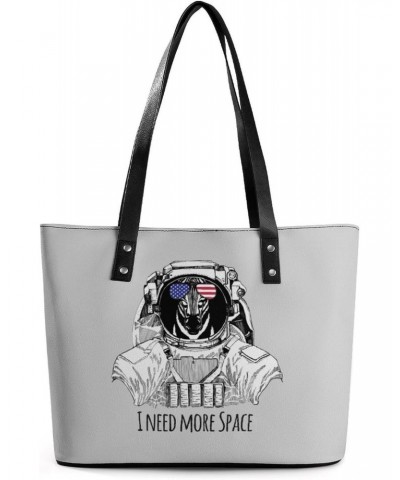 Need More Space Zebra Astronaut Women's Handbag Fashion Top Handle Bag Large Tote Cute Purse Shoulder Bags with Pocket $23.92...