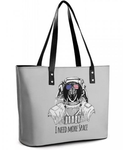 Need More Space Zebra Astronaut Women's Handbag Fashion Top Handle Bag Large Tote Cute Purse Shoulder Bags with Pocket $23.92...