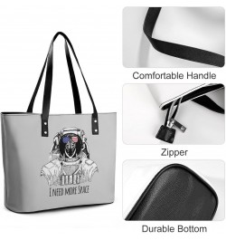 Need More Space Zebra Astronaut Women's Handbag Fashion Top Handle Bag Large Tote Cute Purse Shoulder Bags with Pocket $23.92...