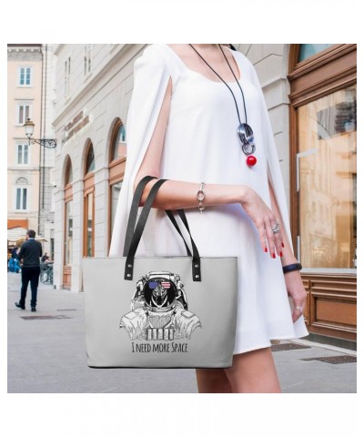 Need More Space Zebra Astronaut Women's Handbag Fashion Top Handle Bag Large Tote Cute Purse Shoulder Bags with Pocket $23.92...