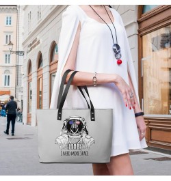 Need More Space Zebra Astronaut Women's Handbag Fashion Top Handle Bag Large Tote Cute Purse Shoulder Bags with Pocket $23.92...