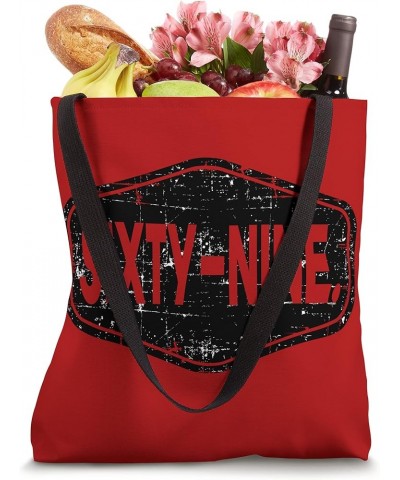 69th Birthday of Men and Women, Turning Sixty-Nine Tote Bag 16 inches $12.90 Totes