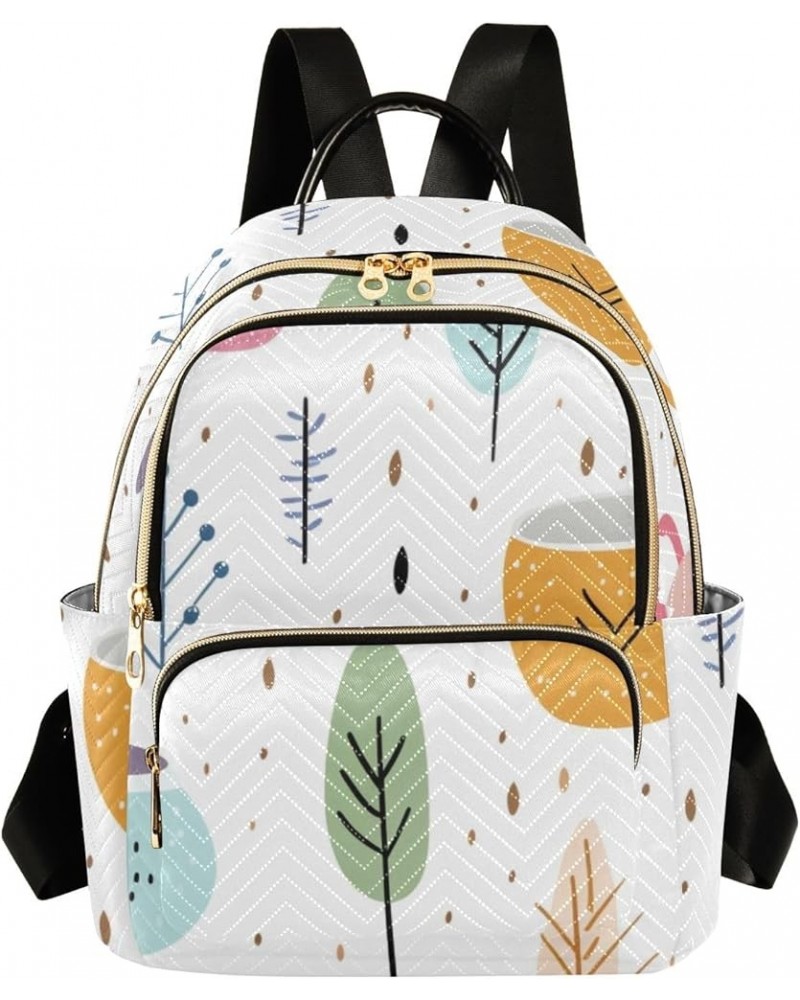 Mark Cup and Tree Fashion Backpack Purse Ladies Fashion Rucksack Travel Shoulder Bag Casual Daily Backpack Work Bag Small $18...