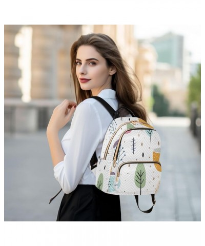 Mark Cup and Tree Fashion Backpack Purse Ladies Fashion Rucksack Travel Shoulder Bag Casual Daily Backpack Work Bag Small $18...