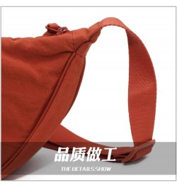 Crossbody Hobo Bag for Women Men Small Nylon Slouchy Purse Round Shoulder Bag Yellow $12.53 Hobo Bags