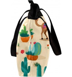 The Tote Bag For Women,Purses For Women,Handbags For Women,Camel and Plant Cactus Handbags $15.05 Totes