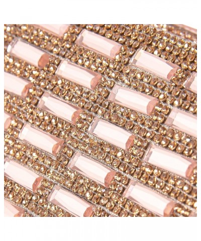 Women's Evening Handbags Rhinestone Purse Sparkling Crossbody Bag Wedding Prom Party Club Purses Envelope Purses Champagne $1...