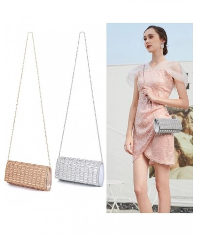 Women's Evening Handbags Rhinestone Purse Sparkling Crossbody Bag Wedding Prom Party Club Purses Envelope Purses Champagne $1...