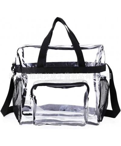 Large Capacity Transparent Crossbody Bag Perfect for Washing and Waterproofing Trval Black $14.27 Crossbody Bags