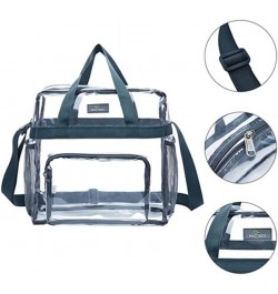 Large Capacity Transparent Crossbody Bag Perfect for Washing and Waterproofing Trval Black $14.27 Crossbody Bags