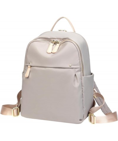 Fashion Multipurpose Backpack for Women, Lightweight Oxford Cloth Bookbag Ladies Designer Handbag Shoulder Bag Grey $30.07 Ba...