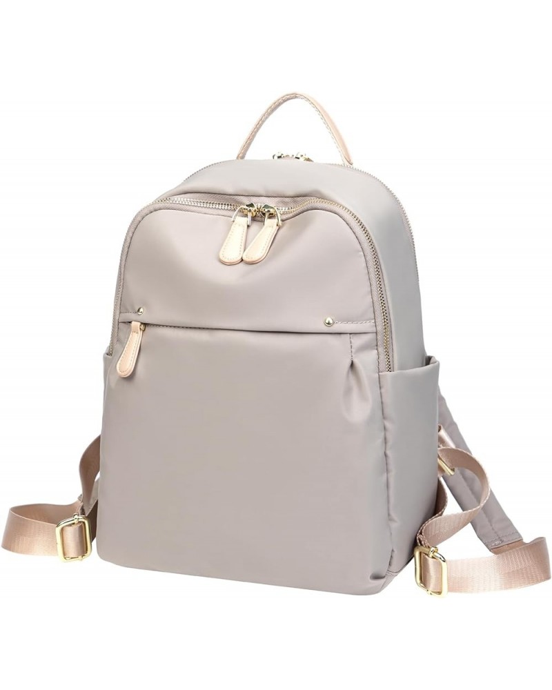 Fashion Multipurpose Backpack for Women, Lightweight Oxford Cloth Bookbag Ladies Designer Handbag Shoulder Bag Grey $30.07 Ba...