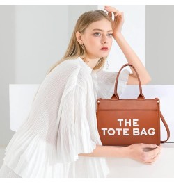 Tote Bag for Women Satchel Purse and Handbags Ladies Shoulder Totes Bag Crossbody Bags 1-5-a Brown $17.10 Totes