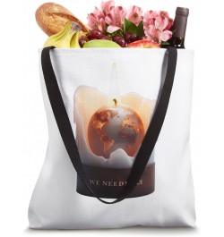 We need peace: World Peace Candle Tote Bag $13.72 Totes