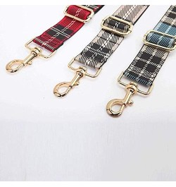 Adjustable Plaid Wide Shoulder Strap Crossbody Replacement for Women Bag Purse Guitar Straps (Blue) Apricot $9.28 Shoulder Bags