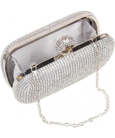 Rhinestone Evening Clutch Black $18.00 Evening Bags