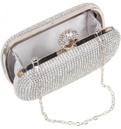 Rhinestone Evening Clutch Black $18.00 Evening Bags