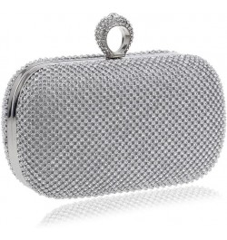 Rhinestone Evening Clutch Black $18.00 Evening Bags