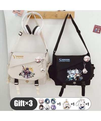 Genshin Impact Crossbody Bag Xiao Single Shoulder Bag Handbag Adult Single Shoulder Backpack Bag Arataki Itto $19.31 Backpacks