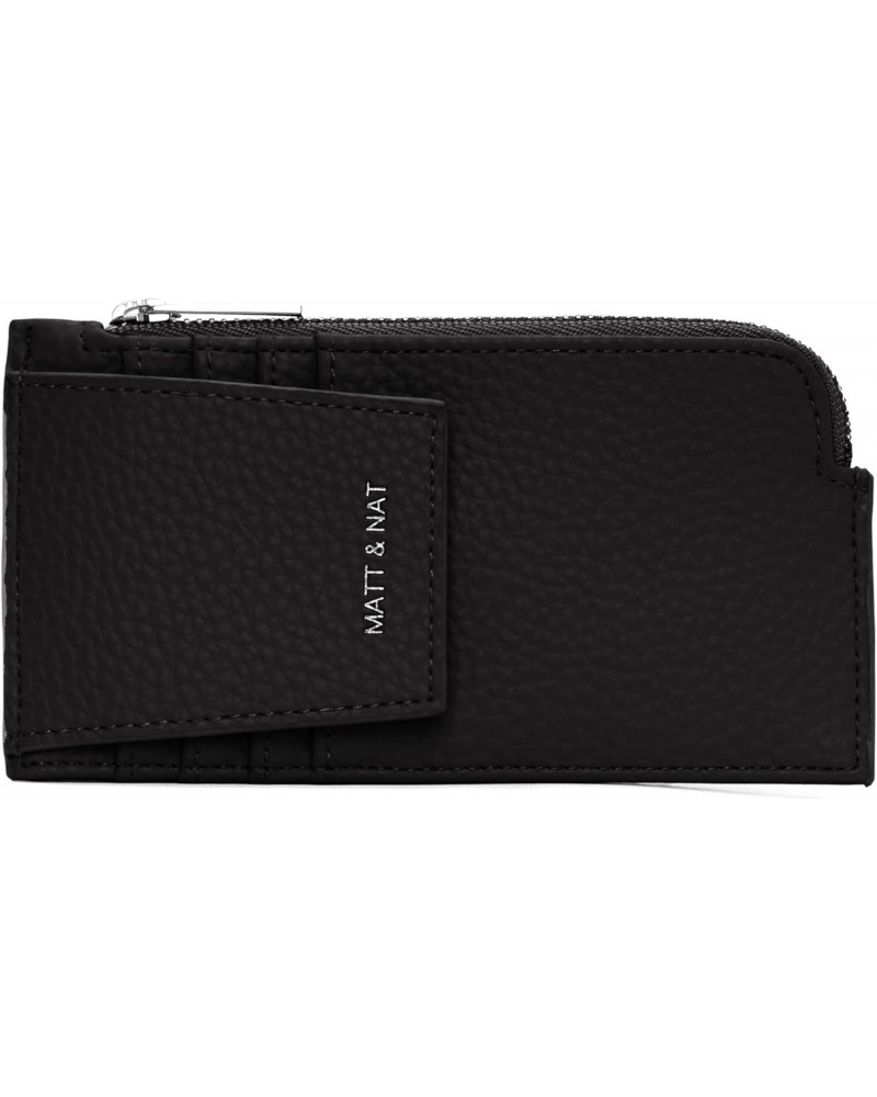 Vegan Handbags Gratz Wallet, Black (Black) - Designer Purses & Bags, Men & Women, Cruelty-Free, Animal Free $31.20 Handbags