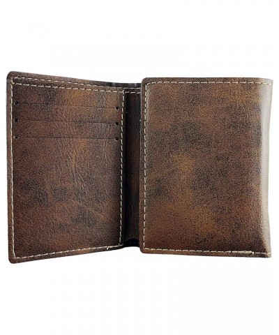 Donaldson Irish Coat of Arms Rustic Leather Wallet $16.17 Wallets