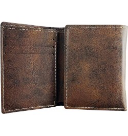 Donaldson Irish Coat of Arms Rustic Leather Wallet $16.17 Wallets