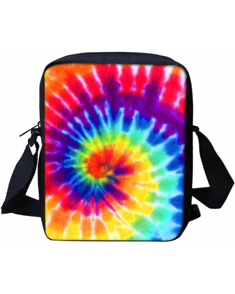 Messenger Bag for Women Girl Travel Crossbody Purse Sling Handbag with Adjustable Strap Large Shoulder Bags Zipper Tie-dye $1...