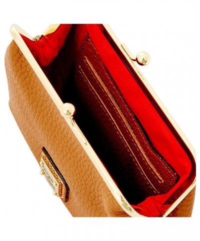 Wallet, Pebble Grain Large Framed Purse Coin Case - Caramel Caramel $24.00 Wallets