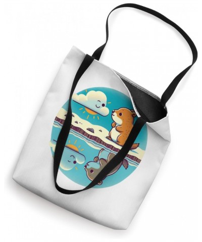 Groundhog Day Reflection Forecast Prediction Adorable Ground Tote Bag $13.42 Totes