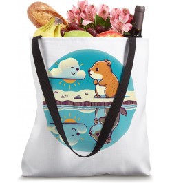 Groundhog Day Reflection Forecast Prediction Adorable Ground Tote Bag $13.42 Totes