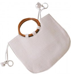 Womens Straw Handbag Khaki Handbag Bag Crossbody Bag for Women Beach Straw Bag Travel Purses for Women White $18.23 Crossbody...