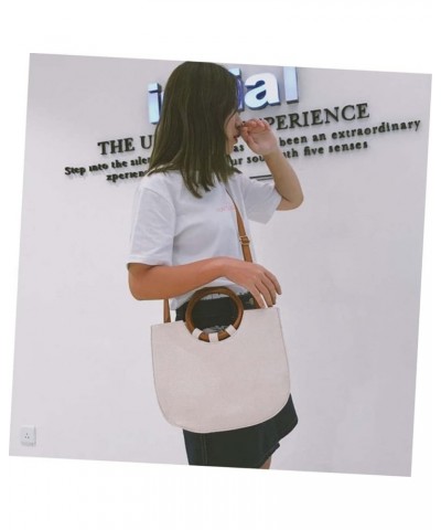 Womens Straw Handbag Khaki Handbag Bag Crossbody Bag for Women Beach Straw Bag Travel Purses for Women White $18.23 Crossbody...