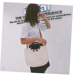 Womens Straw Handbag Khaki Handbag Bag Crossbody Bag for Women Beach Straw Bag Travel Purses for Women White $18.23 Crossbody...