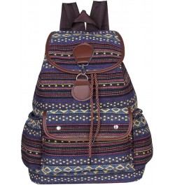 Women's Backpack Purse Fashion Backpack bag Boho Backpack Shoulder Bag Outdoor Travel Bag Blue $22.33 Backpacks