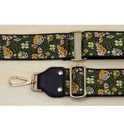 ALLZEDREAM Purse Strap Crossbody Replacement Handbag Shoulder Bag 2" Wide Adjustable Embroidered Lace Sequins Autumn $11.79 C...