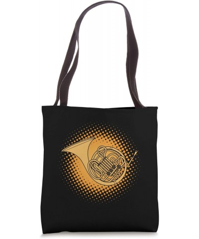 Horn Player Gift French Horn Instrument Music Tote Bag $13.63 Totes