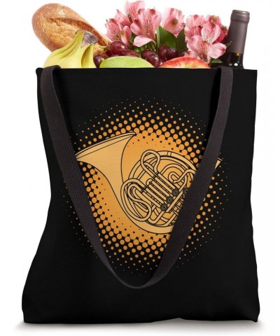 Horn Player Gift French Horn Instrument Music Tote Bag $13.63 Totes