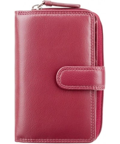 Heritage-33 Ladies Multi Soft Leather Card Holder Wallet and Purse (Chocolate Brown), Medium Red $18.54 Wallets