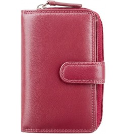 Heritage-33 Ladies Multi Soft Leather Card Holder Wallet and Purse (Chocolate Brown), Medium Red $18.54 Wallets