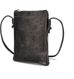 Crossbody Bags for Women Handbag, PU Leather Crossover, Small Shoulder Side Messenger Purse Jana Black $11.96 Crossbody Bags