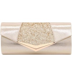 Fashion Women Envelope Clutch Purse Glitter Sequins Evening Bag Shiny Wedding Party Handbag Shoulder Bag Gold $14.87 Evening ...